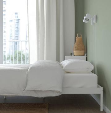 IKEA Vevelstad bedframe incl. lattenbodem en matras - afbeelding 1