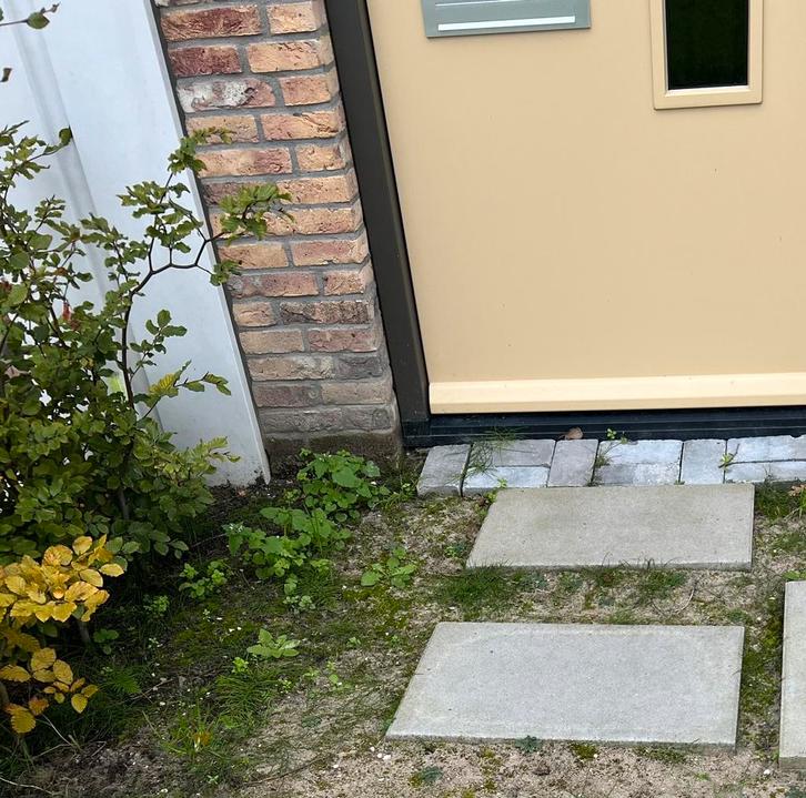 Gratis 13 betontegels 60*40 grijs staptegels nieuw, Tuin en Terras, Tegels en Klinkers, Zo goed als nieuw, Terrastegels, Beton