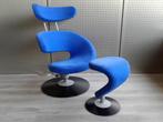 Stokke (Variér) Peel (Blauw), Zeer Mooi!, Huis en Inrichting, Fauteuils, Ophalen, Gebruikt, Metaal, Variér