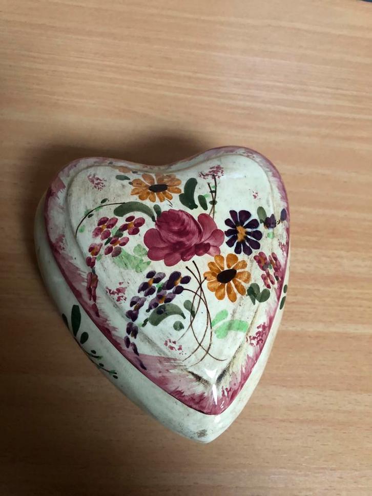 Antiek Robbia België Aardewerk Hart Bakje, Antiek en Kunst, Antiek | Keramiek en Aardewerk, Ophalen of Verzenden