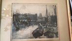 Ets marius Janssen Rotterdam plan c, Ophalen of Verzenden, Voor 1940, Zo goed als nieuw