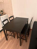 Kitchen desk with chairs, Ophalen, Zo goed als nieuw, 4 tot 6 stoelen