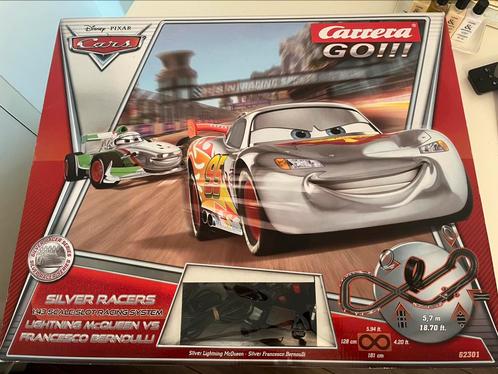Racebaan Carrera GO Disney Pixar “Cars” slotcars, Hobby en Vrije tijd, Modelbouw | Auto's en Voertuigen, Zo goed als nieuw, Auto