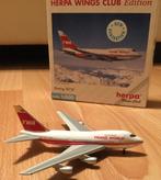 Herpa vliegtuig clubmodel 1:500 TWA Boeing 747SP reg. N57202, Verzamelen, Ophalen of Verzenden, Zo goed als nieuw, Schaalmodel