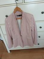 Zara Jasje - Roze/Wit Geruit - Maat M, Maat 38/40 (M), Zara, Ophalen of Verzenden, Zo goed als nieuw