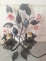 Franse brocante lampje porselein, Antiek en Kunst, Antiek | Lampen, Ophalen of Verzenden