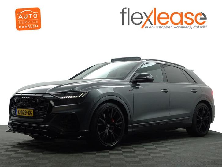 Audi Q8 55 TFSI e Quattro S Competition Aut- Panoramadak Des, Auto's, Audi, Bedrijf, Te koop, Q8, 4x4, ABS, Achteruitrijcamera