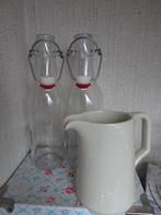 2 glazen beugel flesjes 0,5 ltr, Ophalen of Verzenden, Zo goed als nieuw