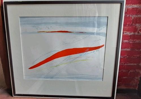 Gérard Grassère  Schilderij 87x77 cm, Antiek en Kunst, Kunst | Schilderijen | Abstract, Ophalen