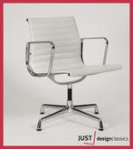 Vitra Eames ea108 Wit Leder Nieuwstaat (voorraad:30), Zo goed als nieuw