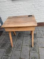 Vintage oud schoolbureautje met kinderstoel, Antiek en Kunst, Antiek | Meubels | Tafels, Ophalen