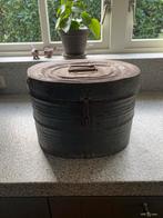Prachtige oude brocante roest/ groene bak / kist met deksel, Ophalen of Verzenden, Zo goed als nieuw