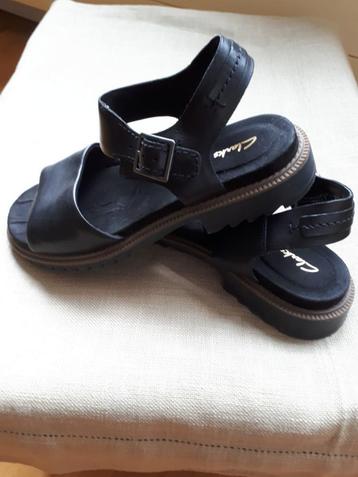  Clarks sandalen zwart maat 36,5 beschikbaar voor biedingen