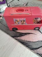 Barbie camper roze en ongeveer 8jaar oud, Ophalen, Gebruikt