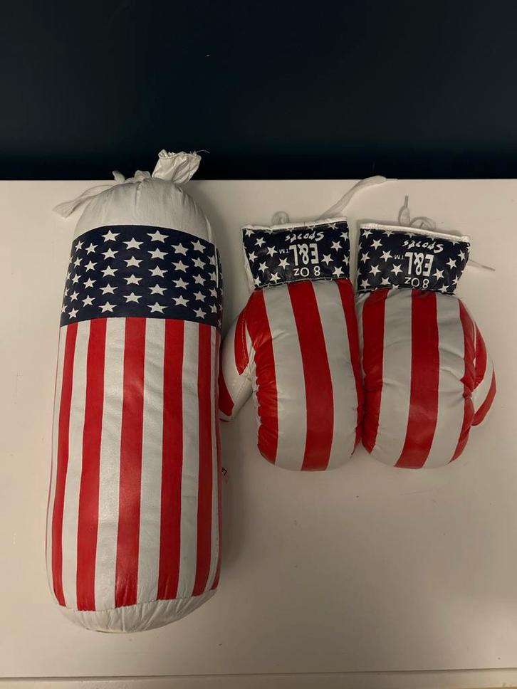 Nieuw!! Bokszak & Bokshandschoenen Set - USA Design, Sport en Fitness, Boksen, Nieuw, Bokszak, Ophalen of Verzenden