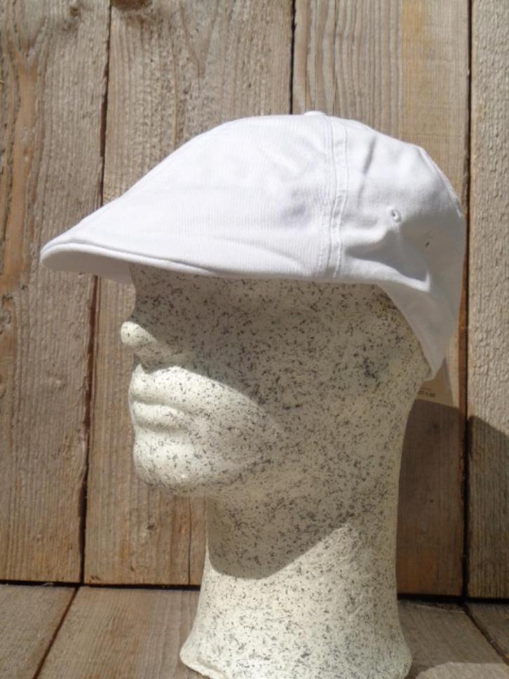 Witte katoenen zomer pet van Hatland Headwear maat 60, Kleding | Heren, Hoeden en Petten, Nieuw, Pet, 60 cm (XL, 7½ inch) of meer