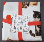 Francien Katten Theedoek 01 - Ongeopend, Verzenden, Zo goed als nieuw, Zwart