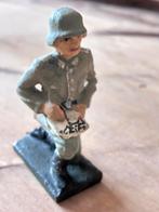 Lineol soldaat leest kaart, Verzamelen, Ophalen of Verzenden, Gebruikt