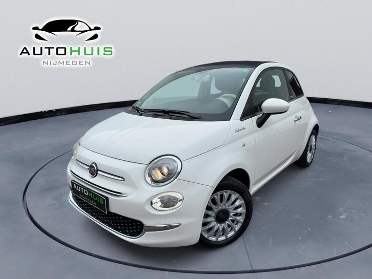 Fiat 500 C 1.0 Hybrid Dolcevita Navigatiesysteem Half leder, Auto's, Fiat, Bedrijf, Te koop, 500C, ABS, Airbags, Airconditioning