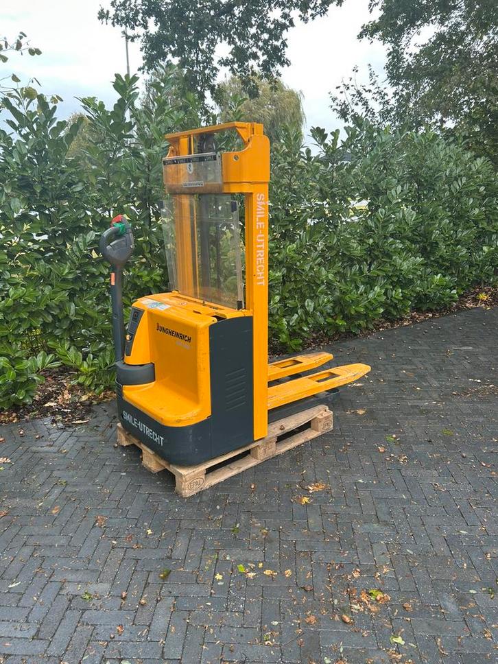 Stapelaar Pompwagen Jungheinrich storing zonder accu, Doe-het-zelf en Verbouw, Palletwagens en Pompwagens, Ophalen