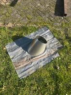 Dakdoorvoer Houtkachel met Loodslab, Doe-het-zelf en Verbouw, Dakpannen en Dakbedekking, Gebruikt, Ophalen of Verzenden, Minder dan 5 m²