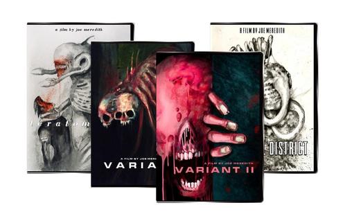 Joe Meredith´s EonCorp Quadrilogy (2018-2023) Gore, Signed!, Cd's en Dvd's, Dvd's | Horror, Nieuw in verpakking, Gore, Boxset