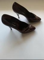 La Finesse Italiaanse schoenen, Pumps, Bruin, Ophalen of Verzenden, Gedragen