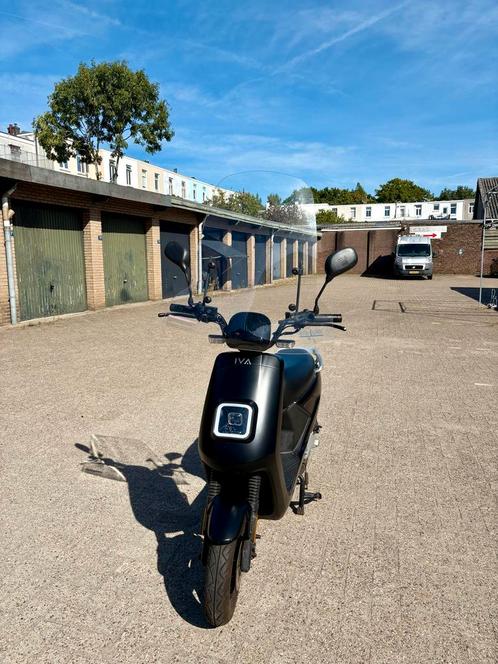 IVA E-GO S4 scooter – zwart, incl. windscherm, Fietsen en Brommers, Scooters | Overige merken, Gebruikt, Maximaal 45 km/u, Elektrisch