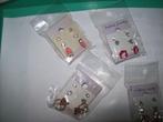 Oorbellen 12 x Stekertjes Uil Bloem en Meer Zilverkleur, Sieraden, Tassen en Uiterlijk, Oorbellen, Overige materialen, Verzenden