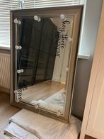 Grote Ikea Songe Spiegel met Lampjes, Gebruikt, Ophalen of Verzenden, 75 tot 100 cm, 150 tot 200 cm