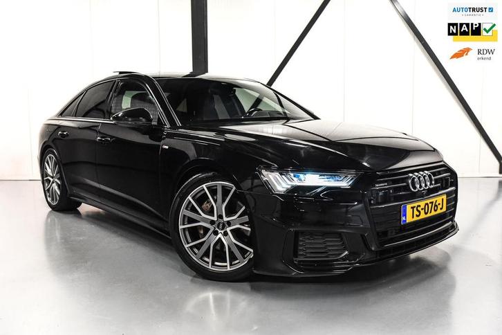 Audi A6 Limousine 50 TDI Quattro 3 x S-Line | PANO | Softclo, Auto's, Audi, Bedrijf, Te koop, A6, 4x4, ABS, Achteruitrijcamera