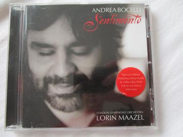 CD van Andrea Bocelli - Sentimento beschikbaar voor biedingen