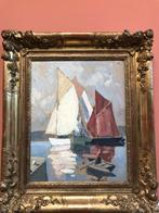 Schilderij kunst olieverf, Antiek en Kunst, Kunst | Schilderijen | Klassiek, Ophalen of Verzenden