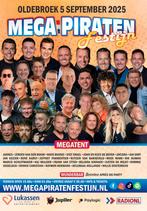 Mega Piraten Festijn kaartje Oldebroek, Tickets en Kaartjes, Eén persoon
