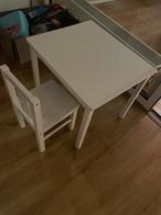 Tafel en stoeltje van ikea, Kinderen en Baby's, Kinderkamer | Tafels en Stoelen, Gebruikt, Ophalen of Verzenden, Tafel(s) en Stoel(en)