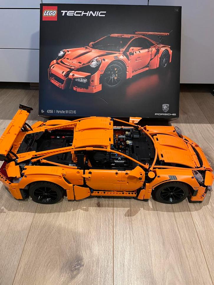 Lego Technic Porsche GT3 RS 42056 - Uitmuntende staat!, Kinderen en Baby's, Speelgoed | Duplo en Lego, Zo goed als nieuw, Lego