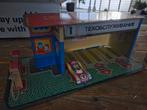 Vintage Blikken Speelgoed Tankstation, Antiek en Kunst, Ophalen of Verzenden