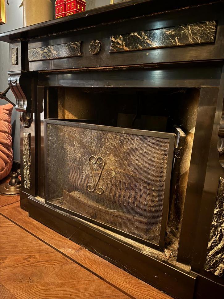 Openhaard Vonkenscherm - Veiligheid & Stijl, Huis en Inrichting, Haarden, Gebruikt, Houthaard, Ophalen