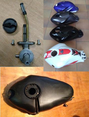 Yamaha TZR50 tank tankcover benzinekraan Binnentank TZR beschikbaar voor biedingen