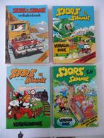 4 stripboeken SJORS EN SJIMMIE, Meerdere stripboeken, Ophalen of Verzenden, Gelezen
