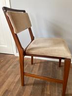 Prachtige jaren ‘50 design stoelen van palissander hout -, Jaren ‘50, Vier, Gebruikt, Bruin