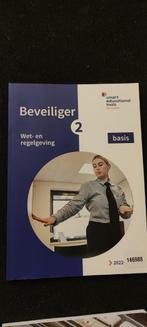 Beveiliger 2 - Wet- en regelgeving MBO Niveau 2, Ophalen of Verzenden, Nieuw, Overige niveaus