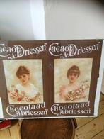 reclame affiche Driessen cacao  circa 1920, Antiek en Kunst, Kunst | Overige Kunst, Ophalen of Verzenden, Vintage