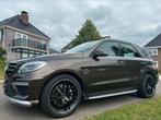 Mercedes-benz ML63 GLE63 AMG V8 5.5 bi-turbo 2013, Auto's, Mercedes-Benz, Automaat, 5461 cc, USB, Leder
