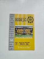 Roda JC - AJAX Amstel cup 28-1-2000 Programmablad, Verzenden, Zo goed als nieuw, Roda JC
