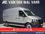 Volkswagen Crafter 2.0 TDI 141pk L3H3 L2H2 Euro6 Airco | Nav, Auto's, Bestelauto's, Voorwielaandrijving, Stof, Gebruikt, 4 cilinders