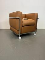 4x Cassina Lc2 fauteuil Le Corbusier Cognac – Leer