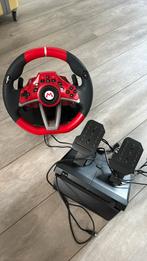 Hori Mario Kart Deluxe Racing Wheel Pro, Ophalen of Verzenden, Zo goed als nieuw, Switch, Stuurtje of Sportattribuut
