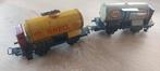 2 Märklin DB oliewagens artnr 374, Wisselstroom, Wagon, Ophalen of Verzenden, Zo goed als nieuw