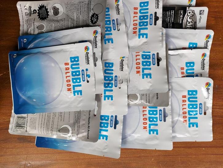 35 stuks Clear deco bubble ballonnen, Hobby en Vrije tijd, Feestartikelen, Nieuw, Feestartikel, Overige, Ophalen of Verzenden